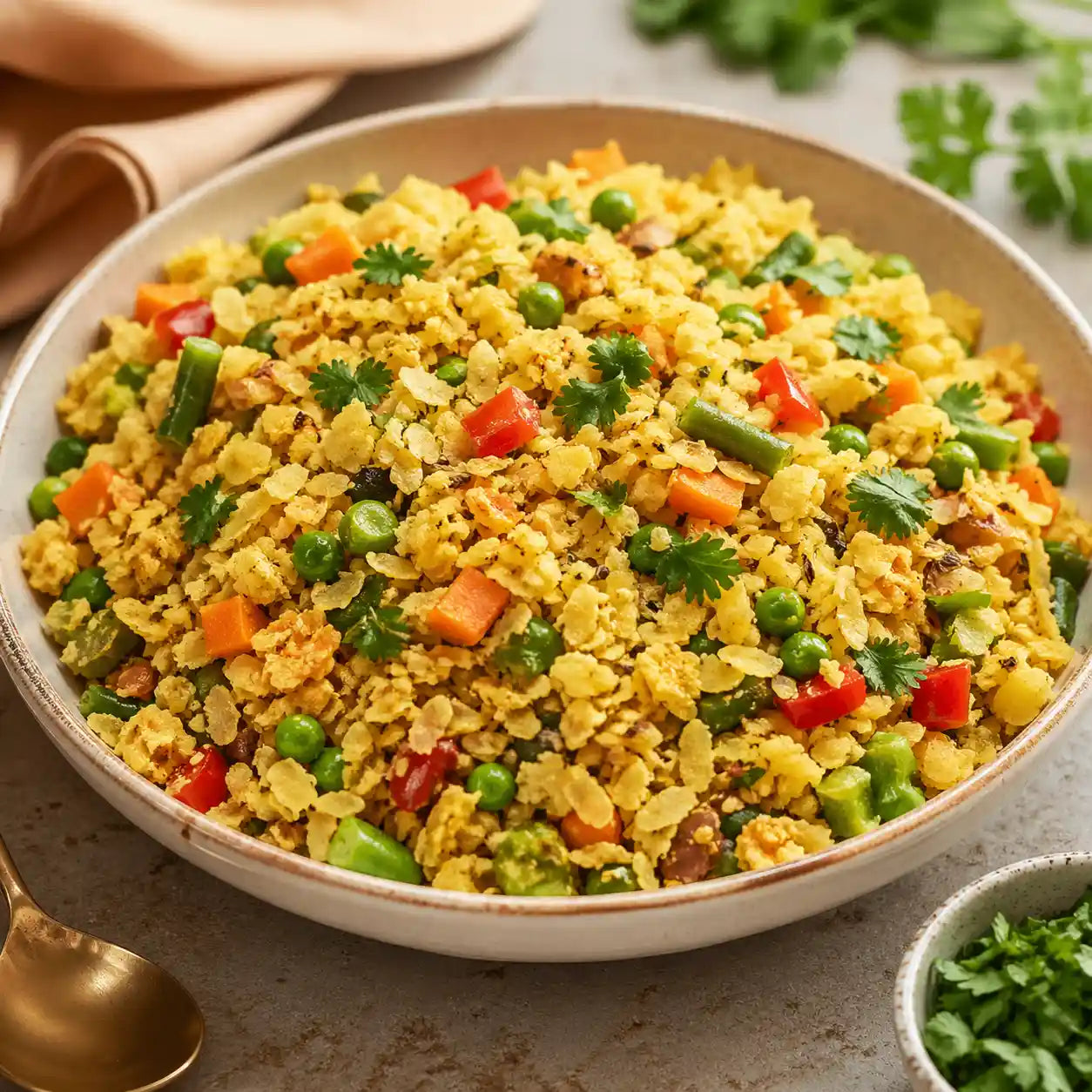 Millet Flakes Veg Pulao