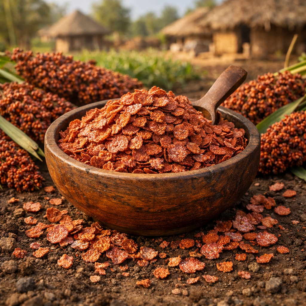 Red Sorghum Flakes