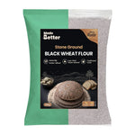 MadeBetter Black Wheat Atta — exact original 500 g front pouch, uniformly sized on white