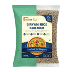 MadeBetter Kodo Millet | Biriyani Millets — exact original 500 g front pouch, uniformly sized on white