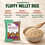 MadeBetter barnyard Fluffy Millet Rice — overview