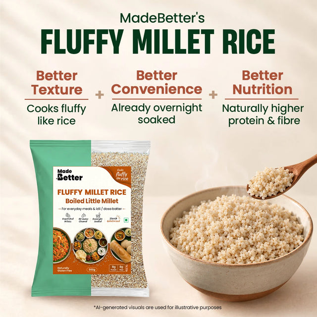 MadeBetter little Fluffy Millet Rice — overview