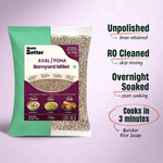 MadeBetter Barnyard Millet Aval / Poha — process panel