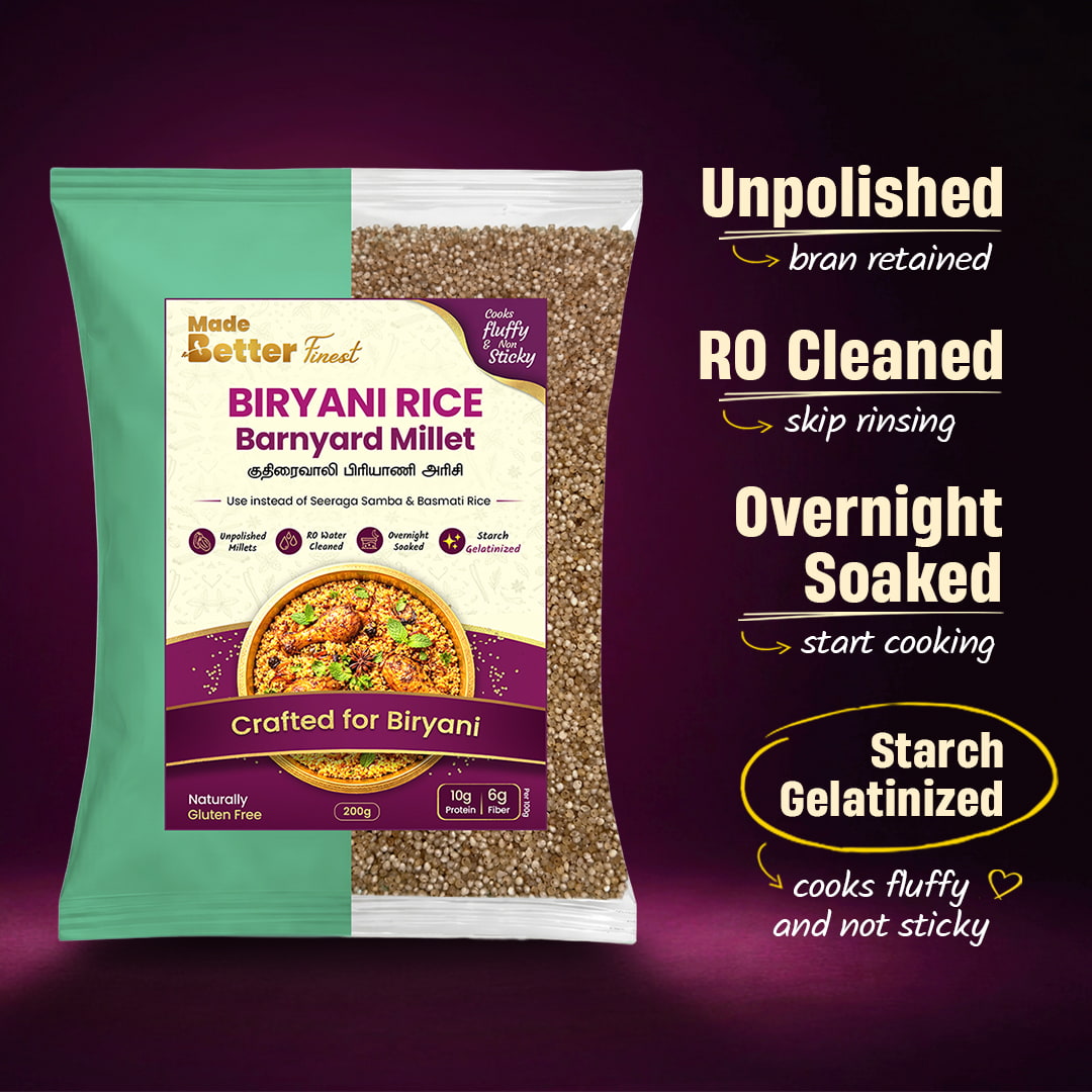 Barnyard Millet | Biriyani Millets