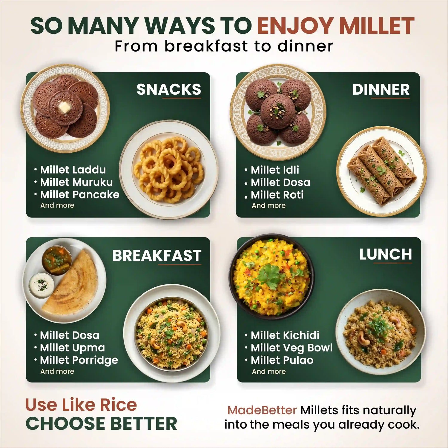 Barnyard Millet | Fluffy Millets