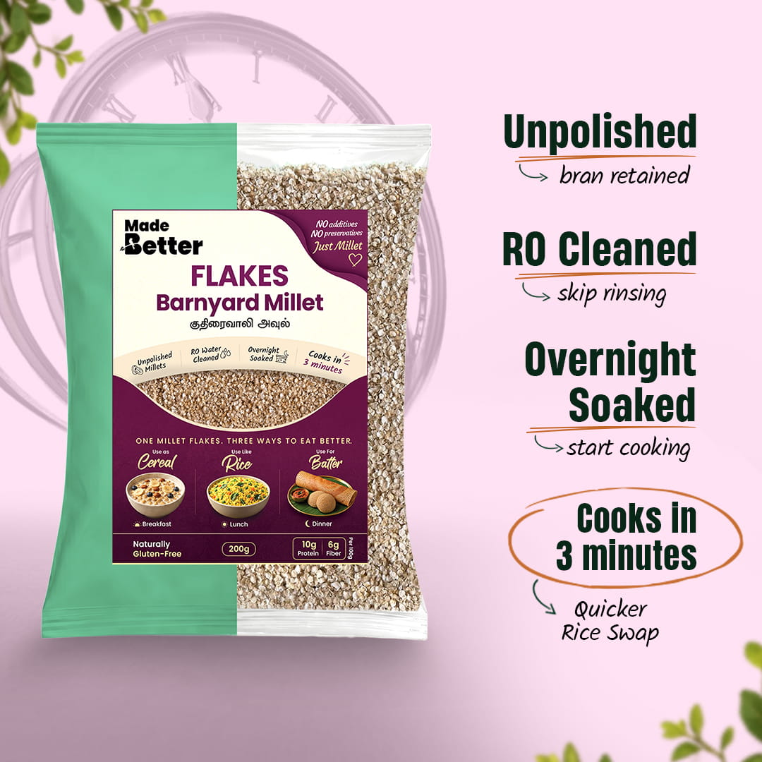 Barnyard Millet Flakes