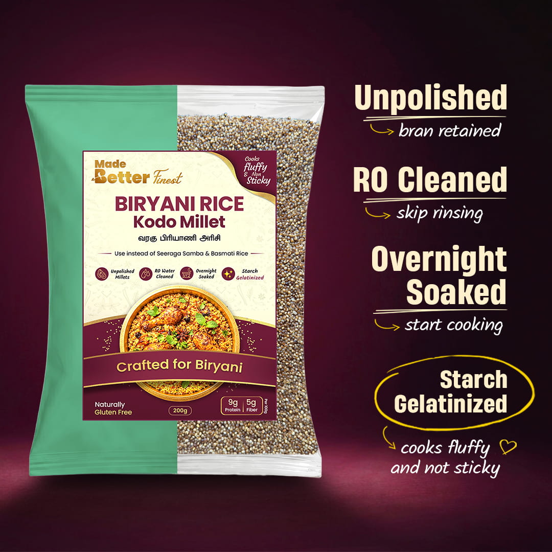 Kodo Millet | Biriyani Millets