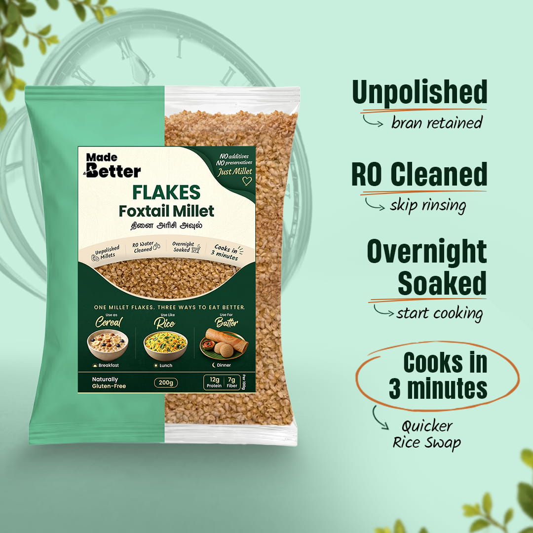 Foxtail Millet Flakes