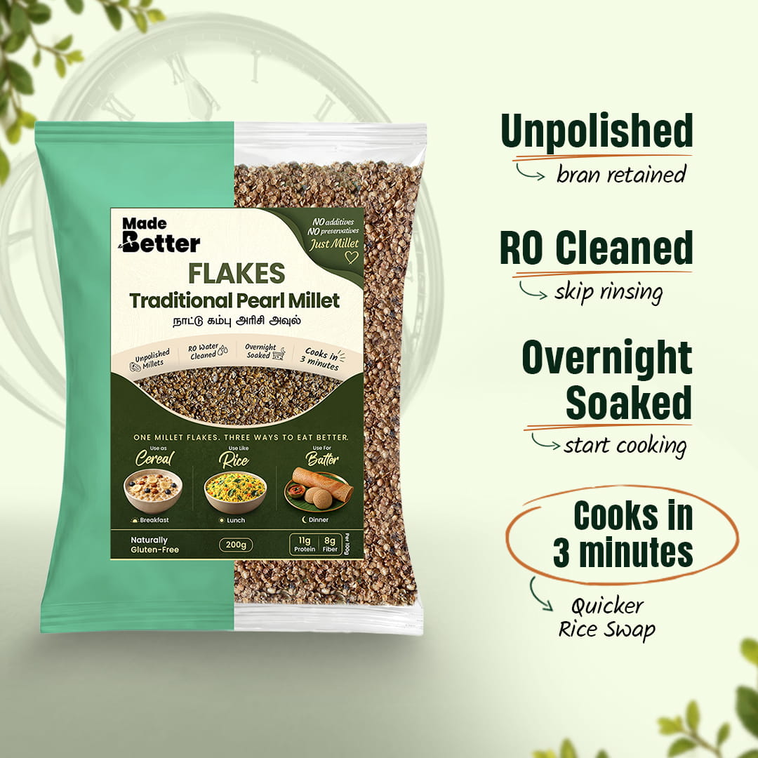 Country Pearl Millet Flakes