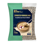 MadeBetter Sprouted Porridge - Traditional Pearl Millet — exact original 500 g front pouch, uniformly sized on white